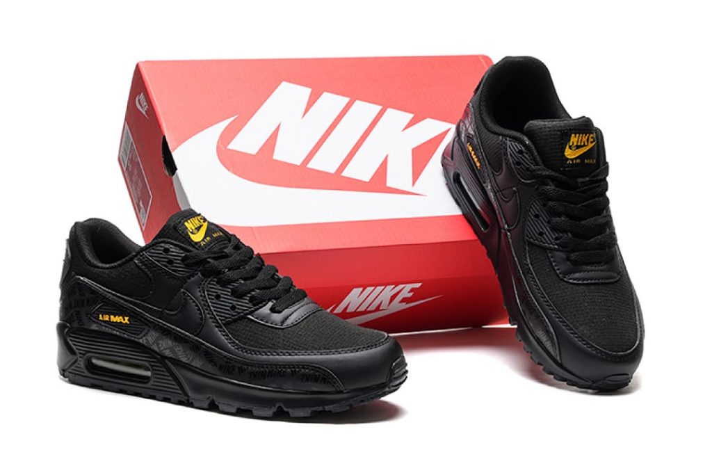 Air Max 90 Black Yellow Strike