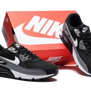 Air Max 90 Noir Cool Gris Blanc