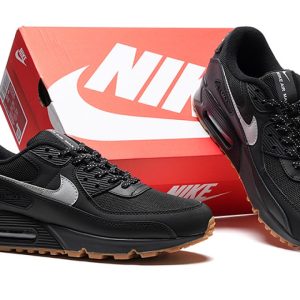 Air Max 90 Black Smoke Grey Gum Reflective