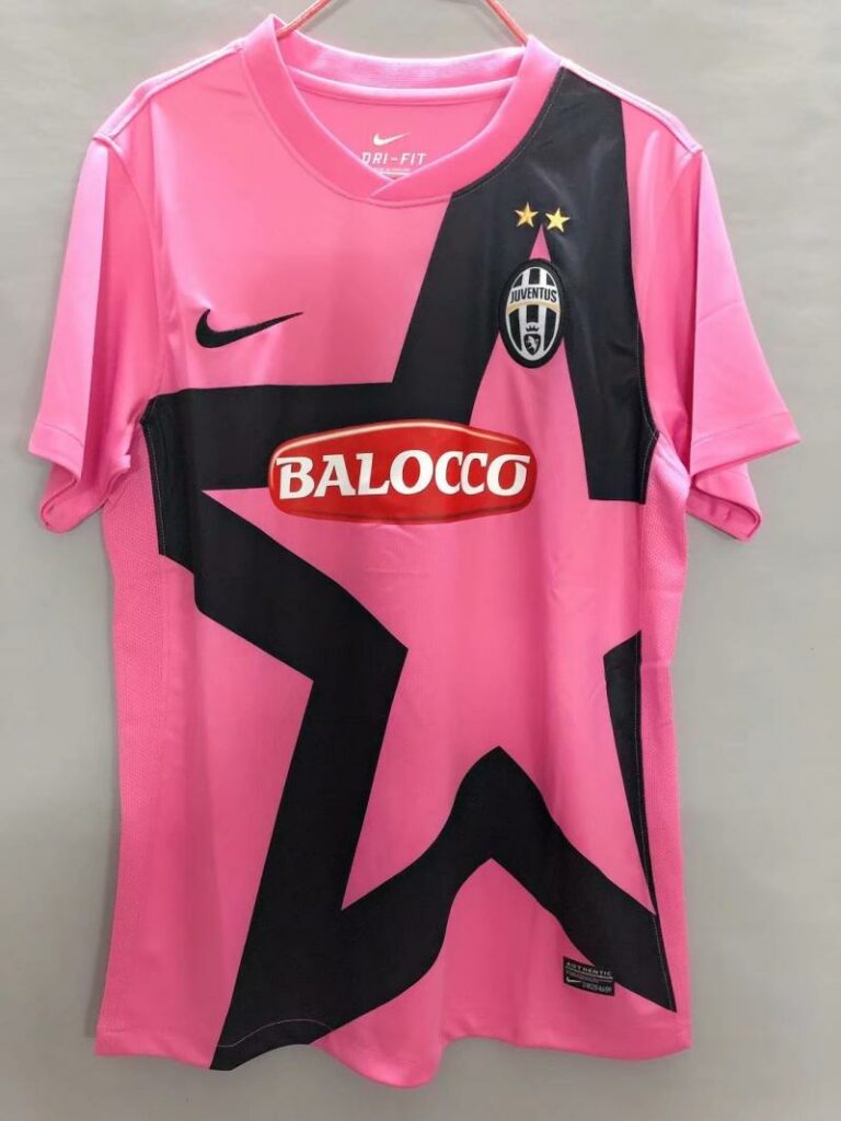 Juventus 2011-12 – Extérieur rose manches longues