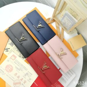 Portefeuille Capucines en cuir de Taurillon