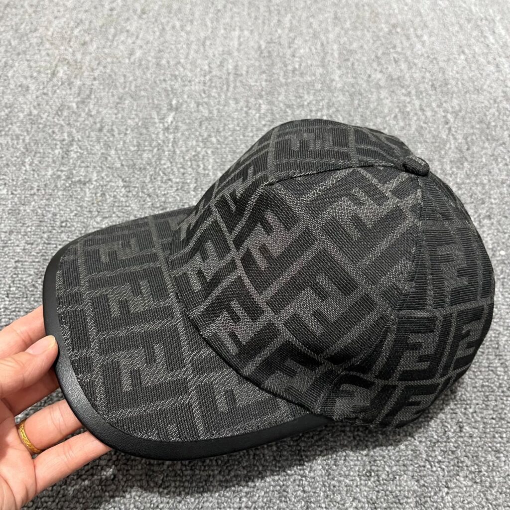 Casquette de baseball en tissu jacquard
