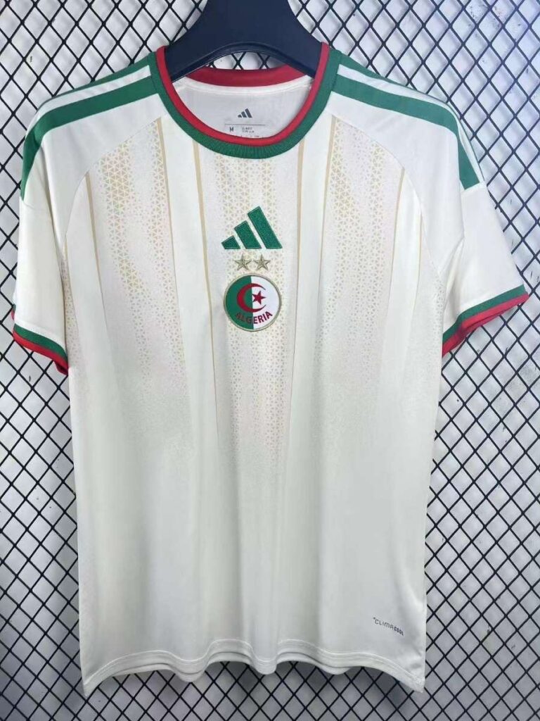 Maillot Algérie White & Gold