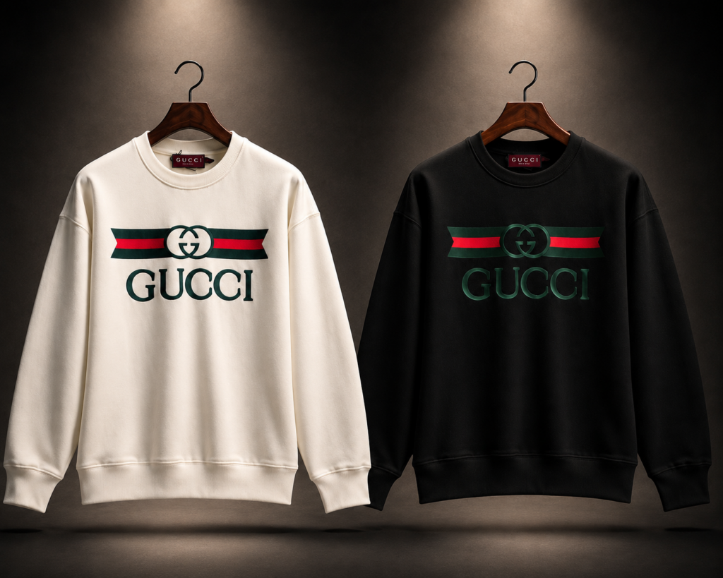Sweat-shirt en jersey de coton Gucci