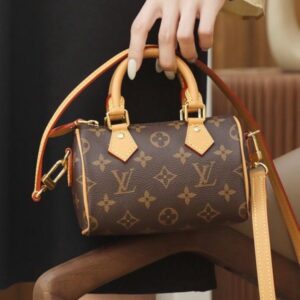 Sac Speedy Bandoulière 20 en toile Monogram.