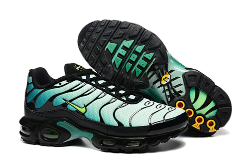 Air Max Plus TN Noir / Vert Émeraude