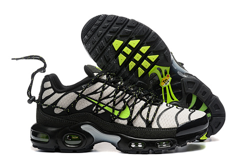 Air Max Plus TN Noir / Vert Volt / Blanc