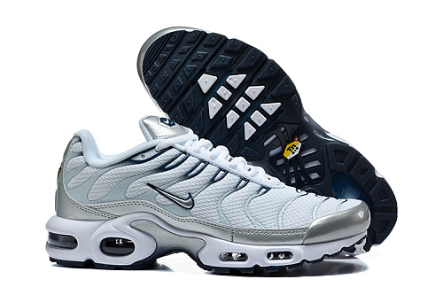 Air Max Plus TN Blanc / Gris / Bleu Marine