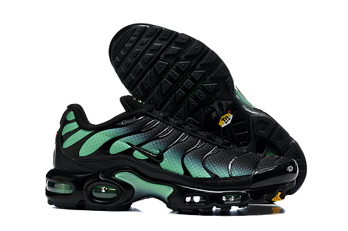 Air Max Plus TN Noir / Vert Émeraude