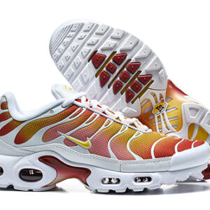 Air Max Plus TN Blanc / Orange / Bordeaux