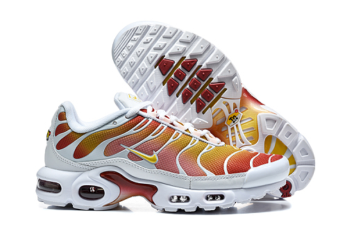 Air Max Plus TN Blanc / Orange / Bordeaux