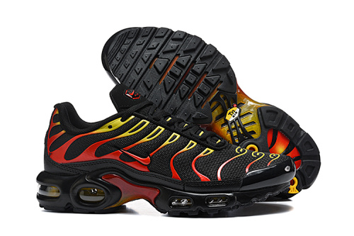 Air Max Plus TN Noir / Orange / Rouge