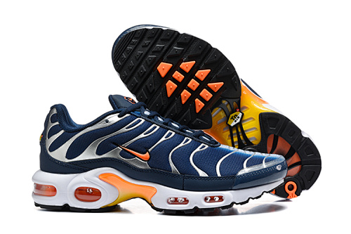 Air Max Plus TN Blanc / Bleu / Orange