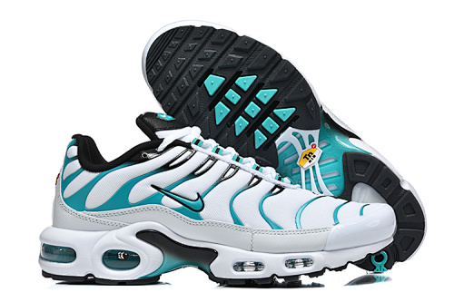 Air Max Plus TN Blanc / Turquoise / Noir