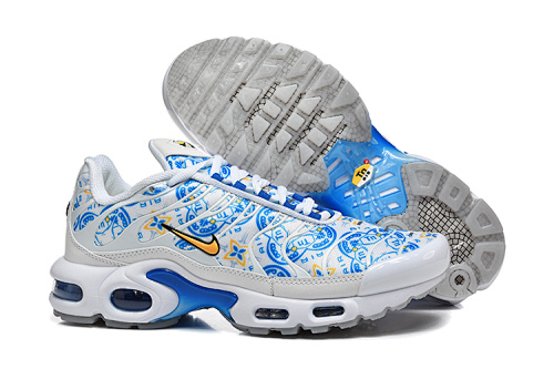 Air Max Plus TN Blanc / Bleu Glacé