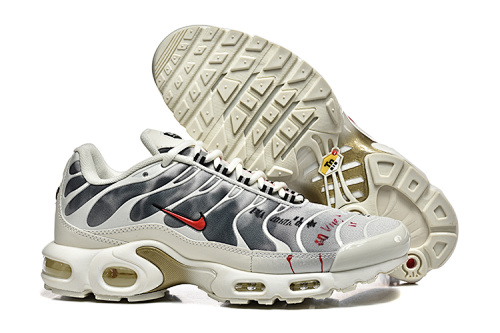 Air Max Plus TN Crème / Gris