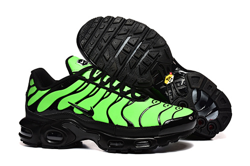 Air Max Plus TN Noir / Vert Fluo