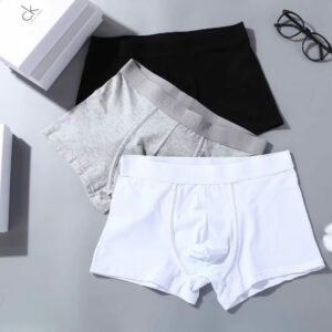 Lot de Boxers / Trunks en coton stretch