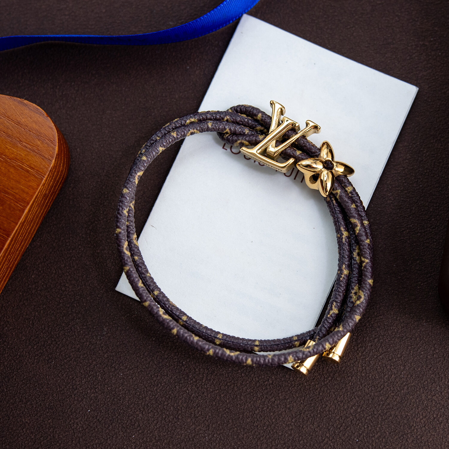 Bracelet Keep It Twice en toile Monogram